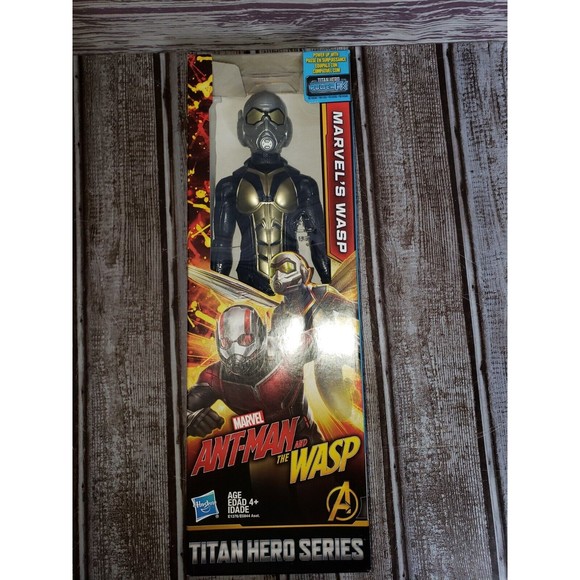 Rare Marvel's Wasp Ant-Man and The Wasp Titan Hero Series Power FX Action Figure - Picture 2 of 4